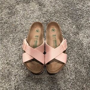 Birkenstock pink sandals